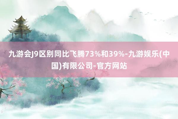 九游会J9区别同比飞腾73%和39%-九游娱乐(中国)有限公司-官方网站