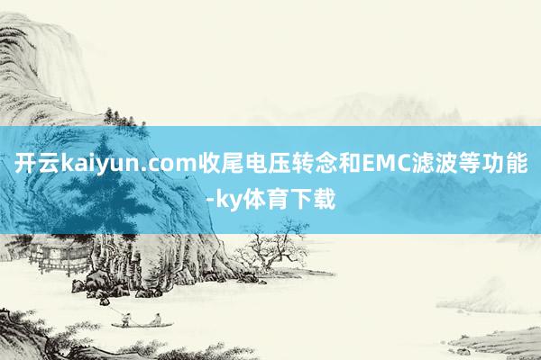 开云kaiyun.com收尾电压转念和EMC滤波等功能-ky体育下载
