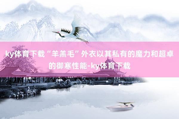 ky体育下载“羊羔毛”外衣以其私有的魔力和超卓的御寒性能-ky体育下载